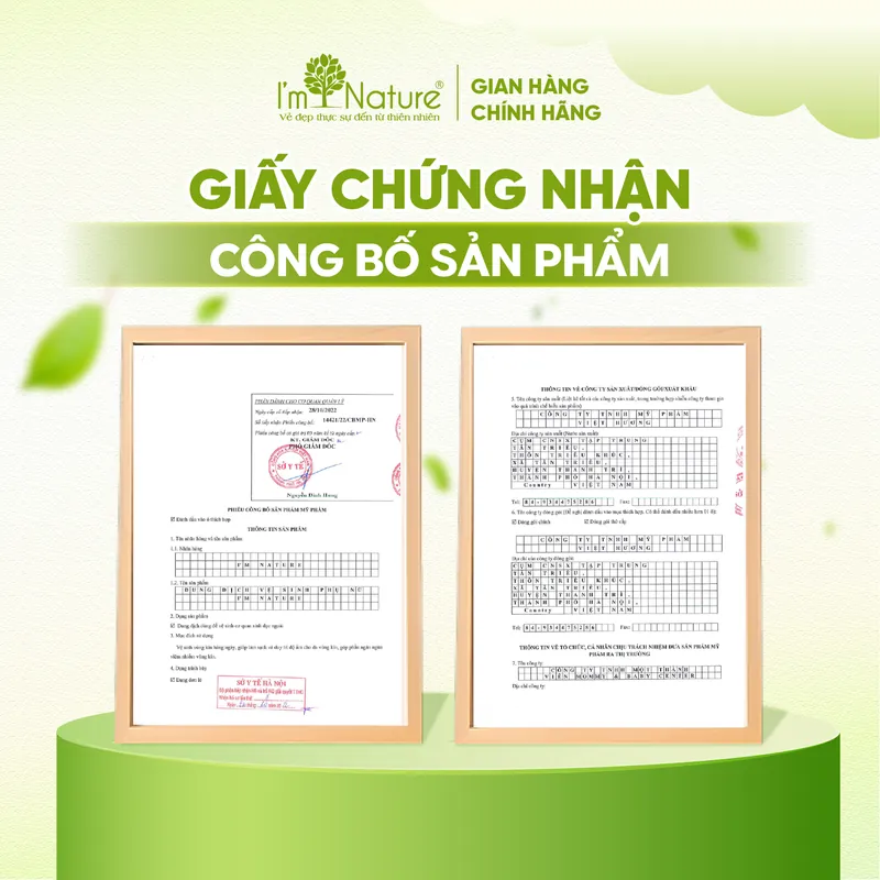 Giấy chứng nhận công bố sản phẩm mỹ phẩm