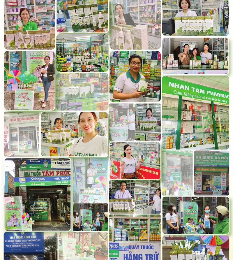 Một số nhà thuốc phân phối dung dịch vệ sinh I'm Nature
